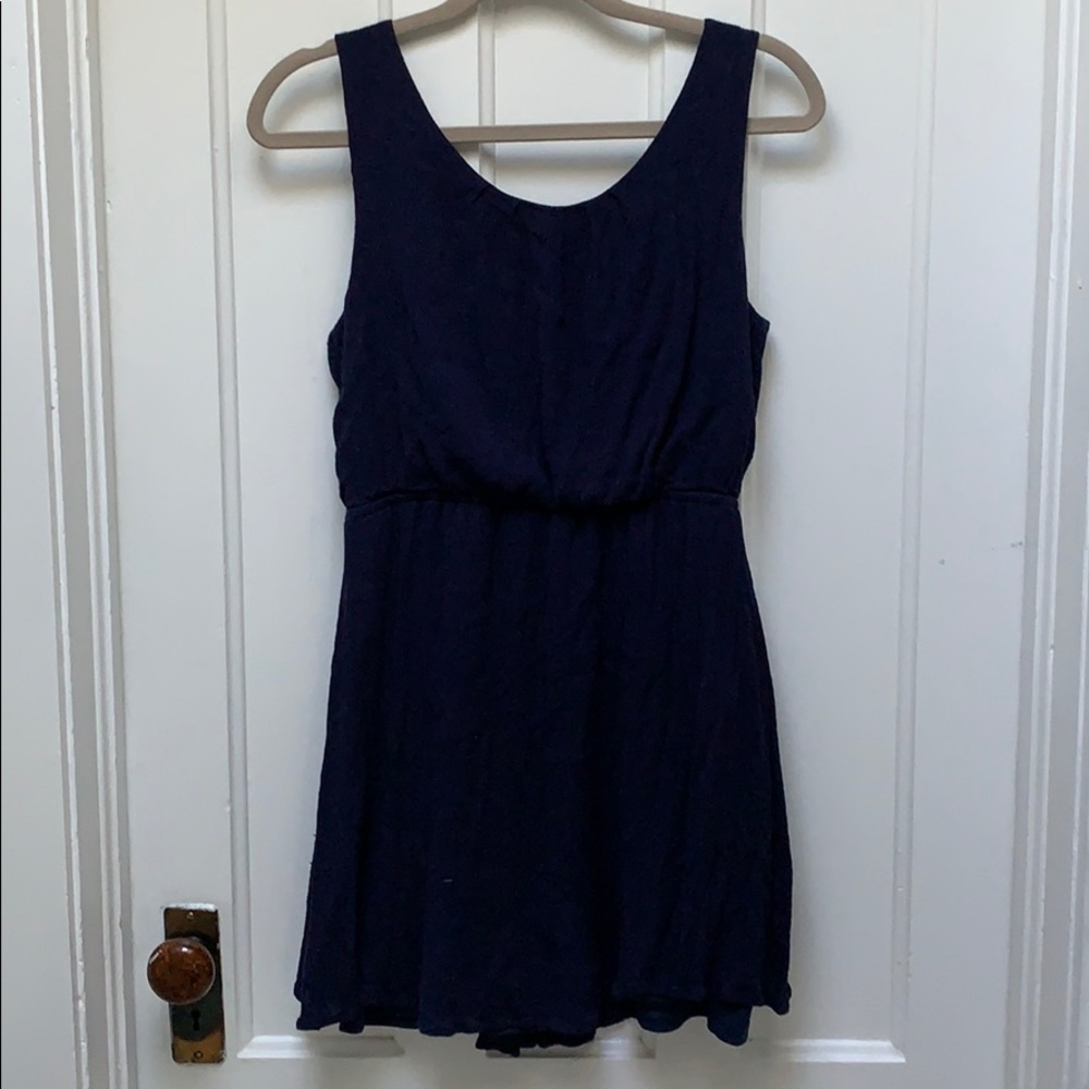 She + Sky Navy Dress